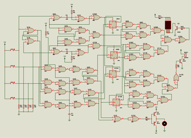 Barrière et éclairage automatique
